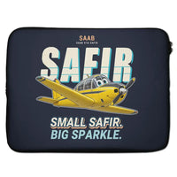 Thumbnail for Saab 91D Safir - Cartoon - Laptop Sleeve