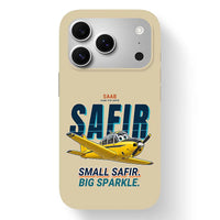 Thumbnail for Saab 91D Safir - Cartoon - MagSafe iPhone 17 Pro - Beige