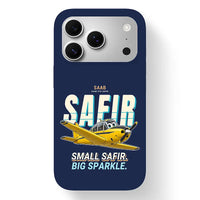 Thumbnail for Saab 91D Safir - Cartoon - MagSafe iPhone 17 Pro - Navy Blue