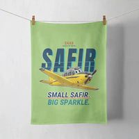 Thumbnail for Saab 91D Safir - Cartoon - Towel - Light Green