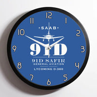 Thumbnail for Saab 91D Safir - Heritage - Framed - Blue