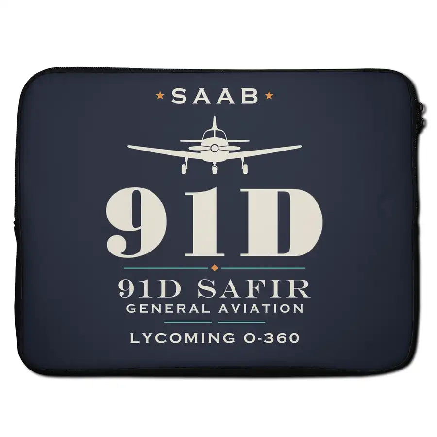 Saab 91D Safir - Heritage - Laptop Sleeve