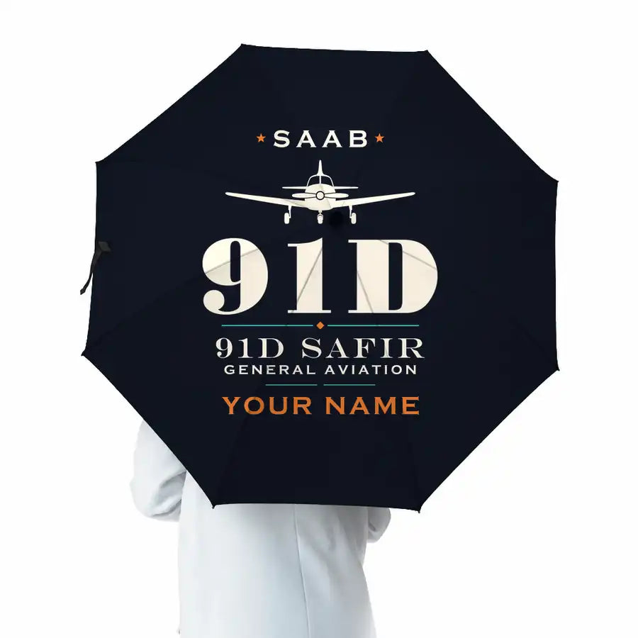Saab 91D Safir - Heritage + Name - Umbrella