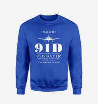 Thumbnail for Saab 91D Safir - Heritage - Sweatshirt - Blue