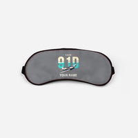 Thumbnail for Saab 91D Safir - Original + Name - Sleep Mask - Gray