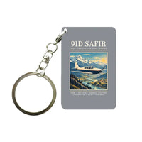 Thumbnail for Saab 91D Safir - Poster - Key Chain - Gray