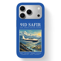 Thumbnail for Saab 91D Safir - Poster - MagSafe iPhone 17 Pro - Blue