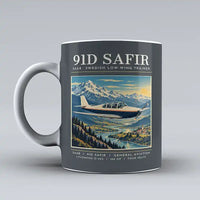 Thumbnail for Saab 91D Safir - Poster - Mug - Gray
