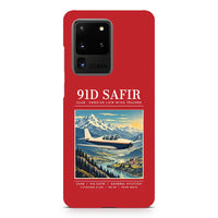 Thumbnail for Saab 91D Safir - Poster - Samsung Case - Red