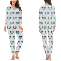 Thumbnail for Saab 91D Safir - Women Pajamas - Original Pattern - Light Gray