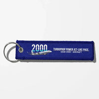 Thumbnail for Saab 2000 Aviator Key Chains - Blue