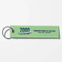 Thumbnail for Saab 2000 Aviator Key Chains - Light Green