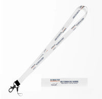 Thumbnail for Saab GlobalEye lanyard - white
