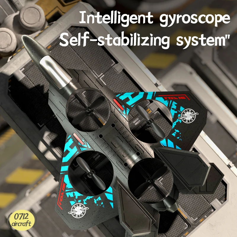 Six Axis Gyroscope EPP Foam With LED Flying L0712 Fighter Remote Control