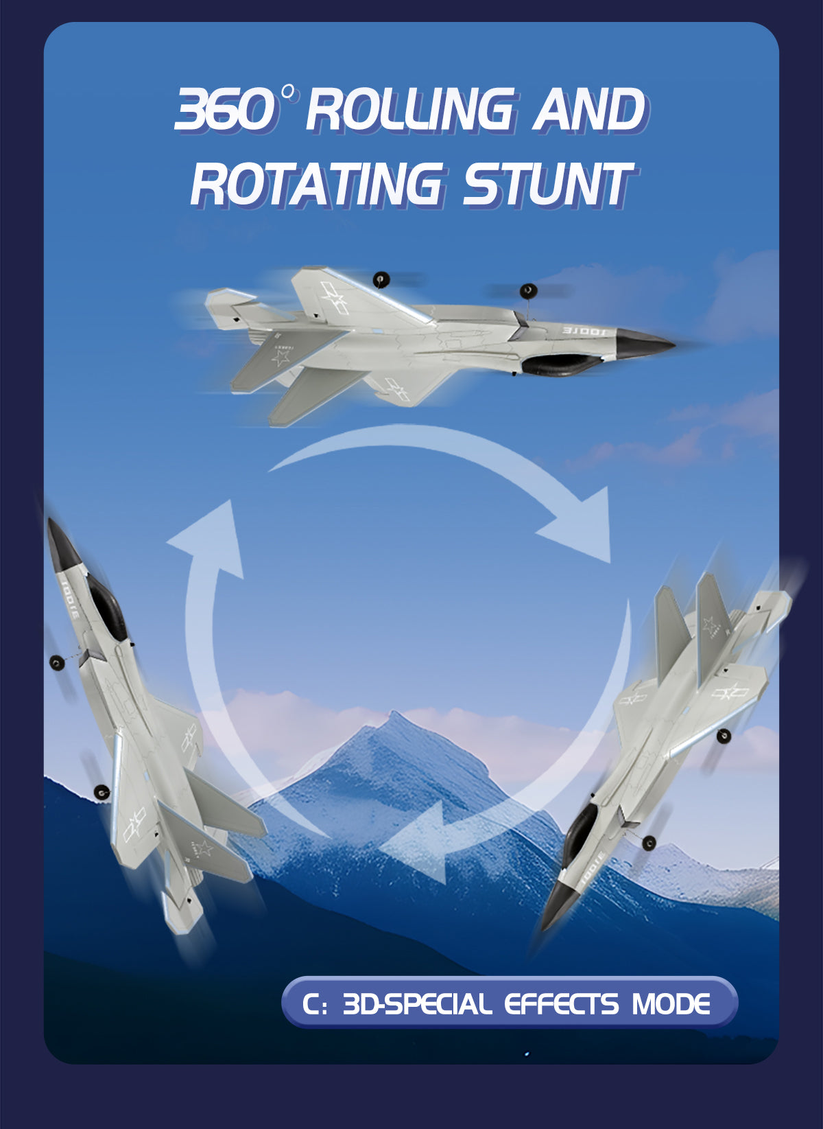 Thelink FX9631 RC Plane 2.4G 4Channels Airplane J-35 Remote Control