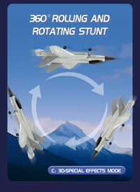 Thumbnail for Thelink FX9631 RC Plane 2.4G 4Channels Airplane J-35 Remote Control