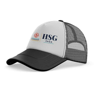 Thumbnail for Saga Airport (HSG) trucker cap - black