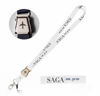 Thumbnail for Saga City Series seat belt lanyard - white