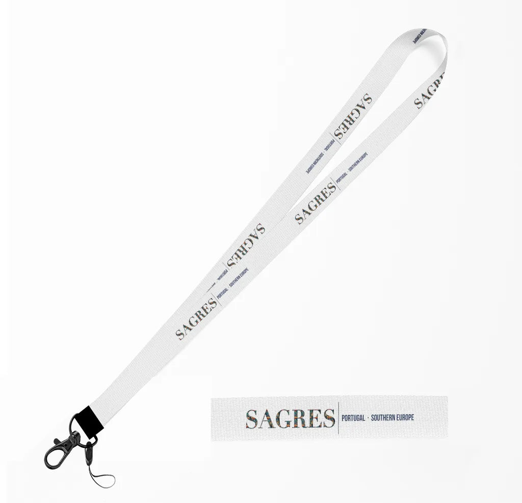 Sagres City Series lanyard - white