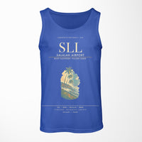 Thumbnail for Salalah Airport SLL Tank Top - Blue