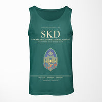 Thumbnail for Samarkand International Airport SKD Tank Top - Green
