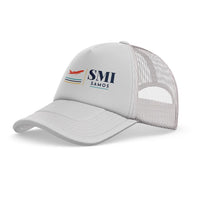 Thumbnail for Samos International Airport (SMI) trucker cap - white