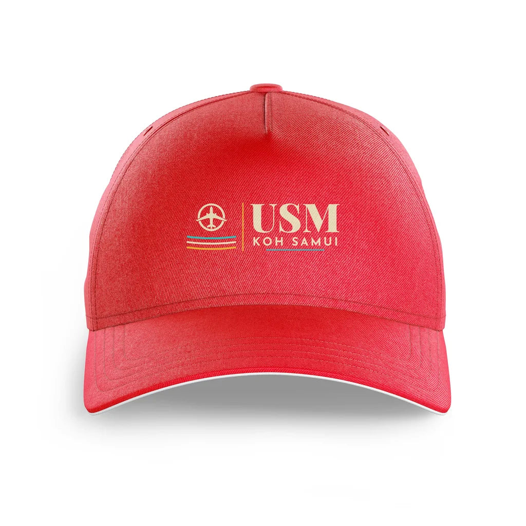 Samui Airport Koh Samui USM - Coconut Monsoon Pavilion (USM) printed hat - red