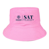 Thumbnail for San Antonio International Airport (SAT) summer hat - light pink