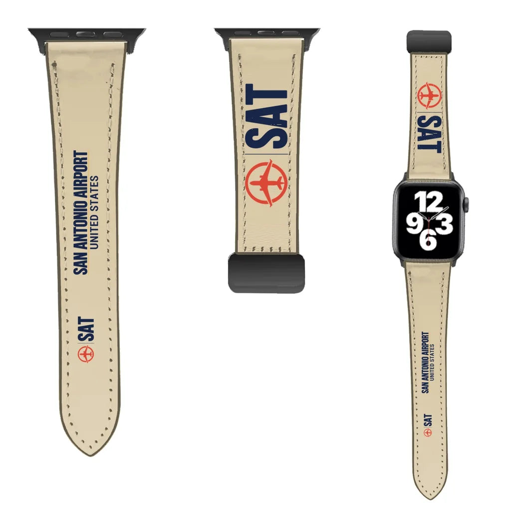 WBV6 | San Antonio International Airport SAT | Leather - Beige