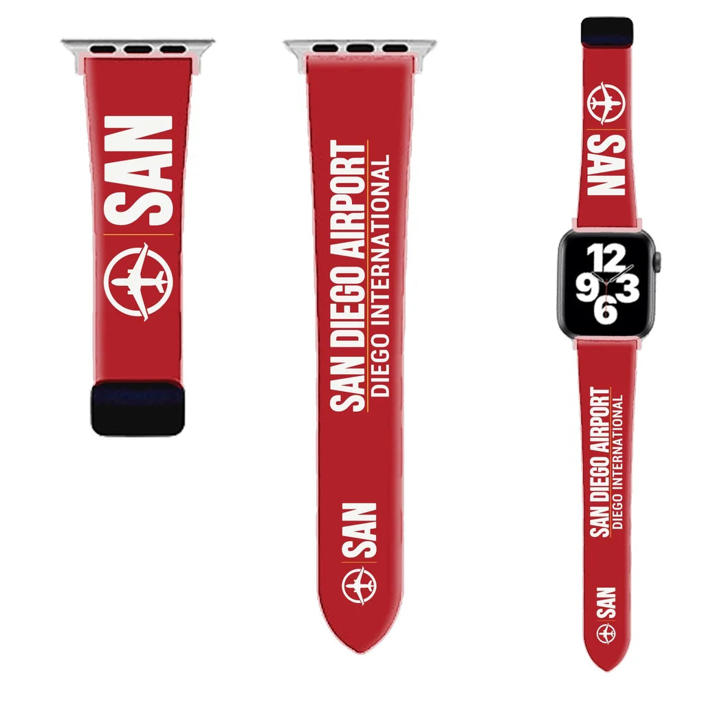 WBV6 | San Diego International Airport SAN | Red (Magnetic Band)