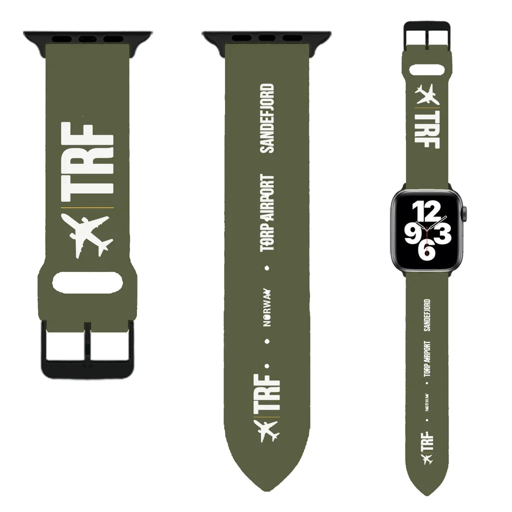 WBV6 | Sandefjord Airport, Torp TRF | Green Army (Metal Buckle)
