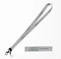 Thumbnail for Santa Barbara City Series lanyard - light gray