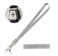 Thumbnail for Santa Fe City Series seat belt lanyard - light gray