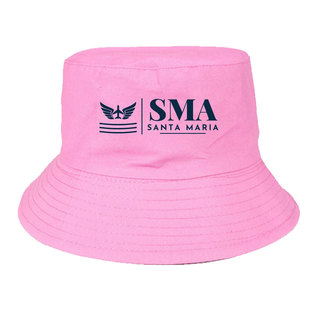Santa Maria Airport (SMA) summer hat - light pink