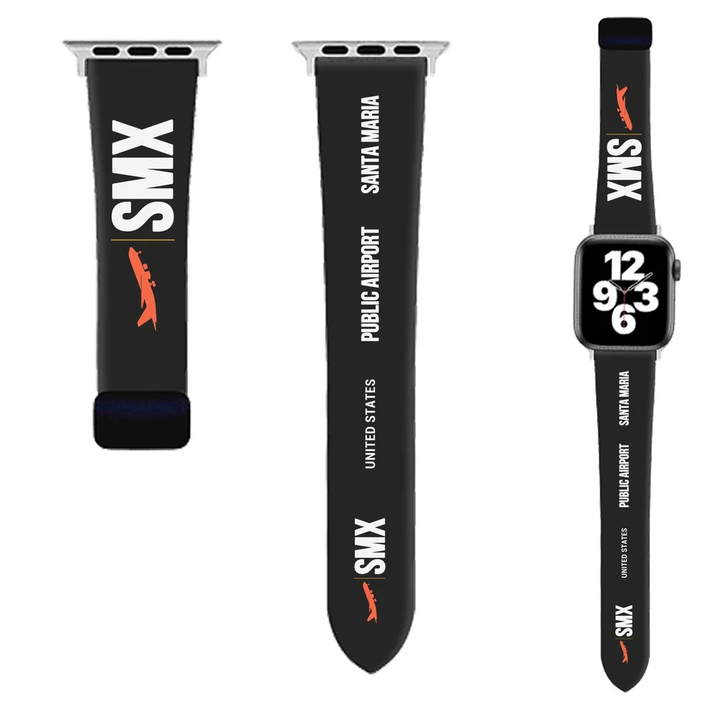 WBV6 | Santa Maria Public Airport SMX | Black (Magnetic Band)