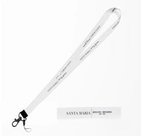 Thumbnail for Santa Maria (United States) City Series lanyard - white