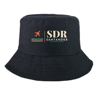 Thumbnail for Santander Airport (SDR) summer hat - black