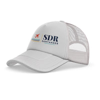 Thumbnail for Santander Airport (SDR) trucker cap - white