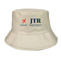 Thumbnail for Santorini Airport JTR - Caldera Pumice Glow (JTR) summer hat - khaki