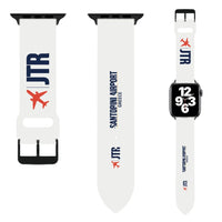 Thumbnail for WBV6 | Santorini Airport JTR - Caldera Pumice Glow | White (Metal Buckle)