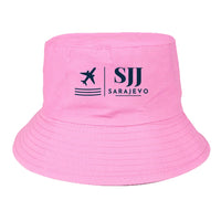 Thumbnail for Sarajevo International Airport (SJJ) summer hat - light pink