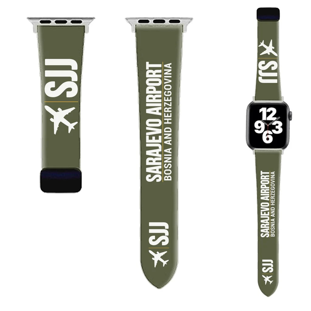 WBV6 | Sarajevo International Airport SJJ | Green Army (Magnetic Band)