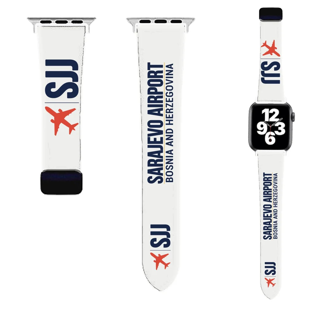 WBV6 | Sarajevo International Airport SJJ | White (Magnetic Band)