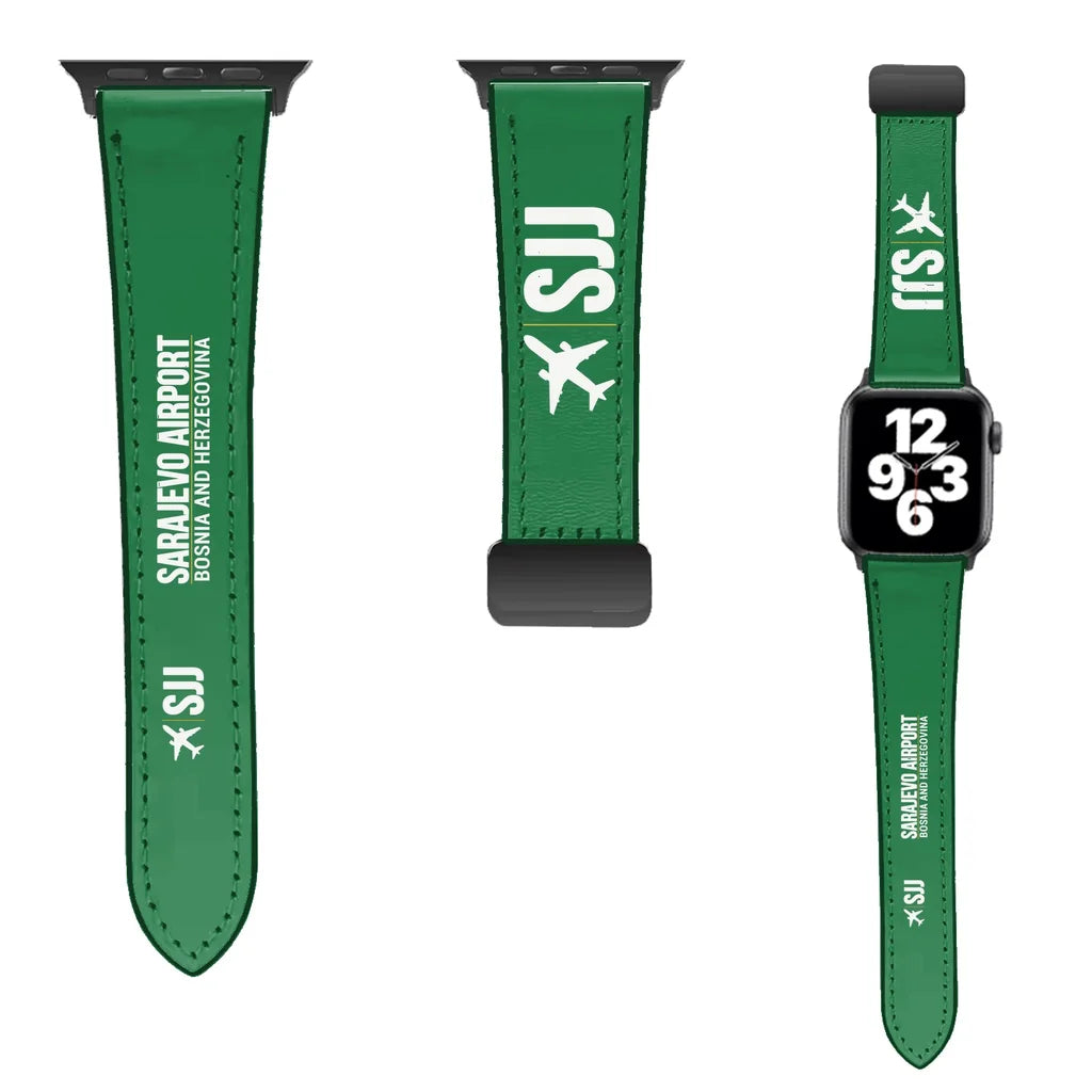 WBV6 | Sarajevo International Airport SJJ | Leather - Green