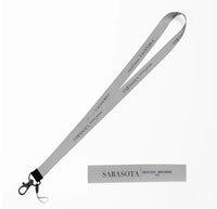 Thumbnail for Sarasota City Series lanyard - light gray