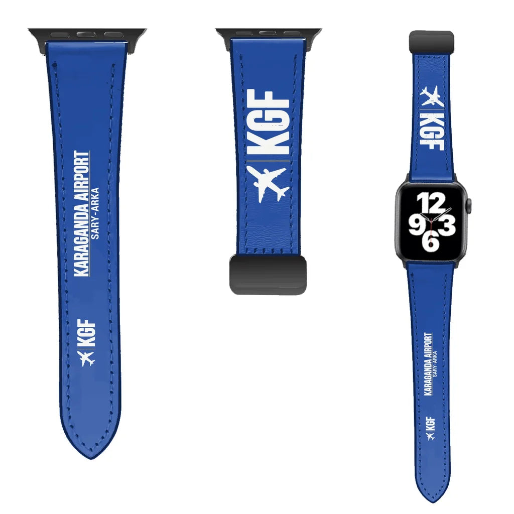 WBV6 | Sary-Arka Airport KGF | Leather - Blue