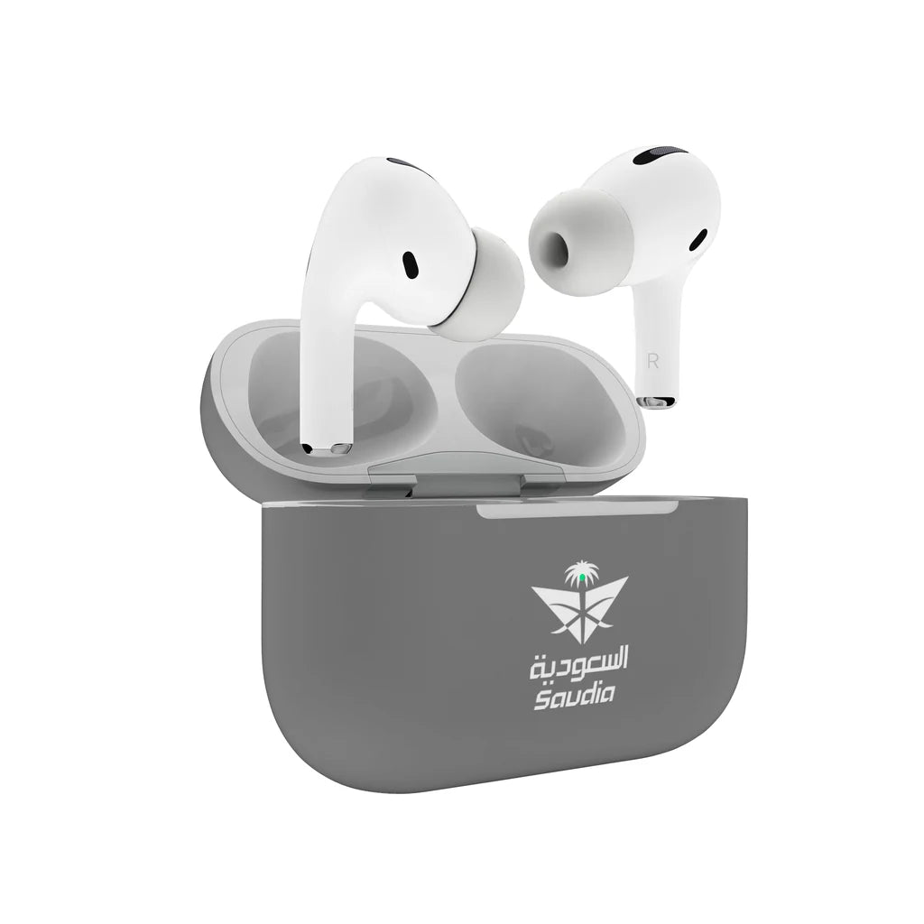 Saudi Arabian Airlines AirPods Pro plastic case - Dark Gray