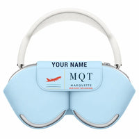 Thumbnail for Sawyer International Airport (MQT) AirPods Max Cases - Light Blue + Name