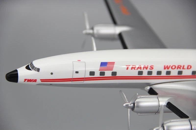 L1049 L-1049  TWA Lockheed Airplane Model (1:125 Scale)
