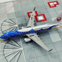 Thumbnail for Blue Whale JAL JA05RK Boeing 737 B737-800 Airplane Model (1/400 Scale)